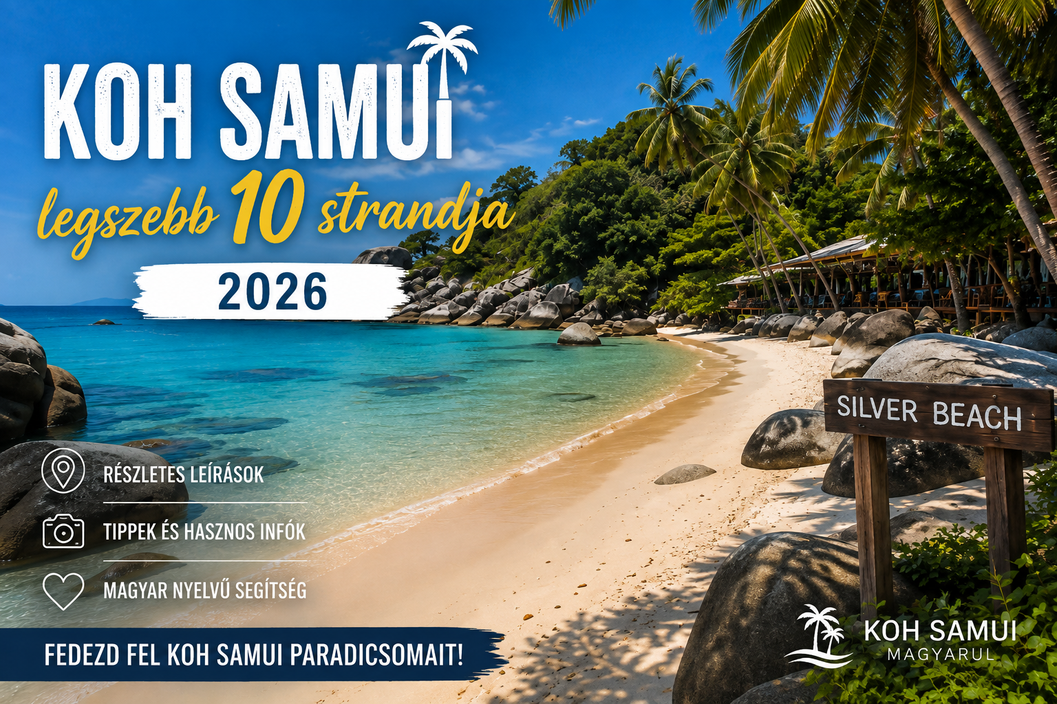 Koh Samui legszebb 10 strandja